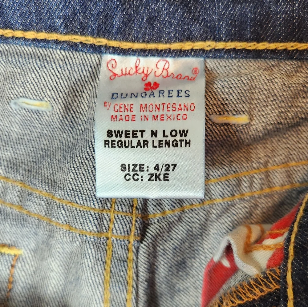 LuckyBrand, women's denim jeans, Sweet Low, Regular Length, sz 4/27 - Picture 7 of 13